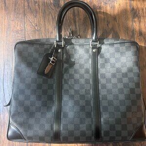 Luis Vuitton porte-documents voyage briefcase damier graphite